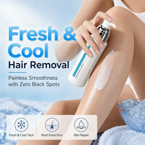 🎉60% Off! ✨Fresh & Cool Hair Removal Cream for Sensitive Skin