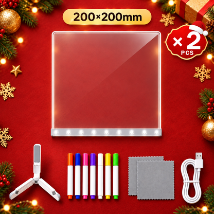 ⏳ Last day to save 50% – 🎄✨LED Light-Up Drawing Board for Kids🎨