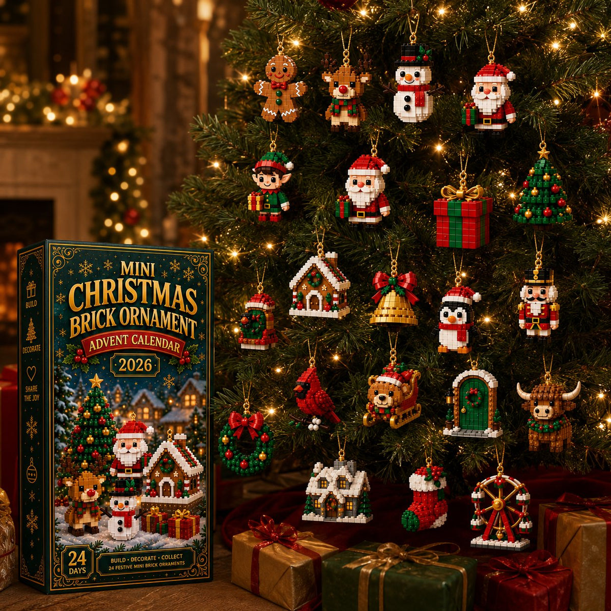 ⏳ Last day to save 50% – 🎄 24-Day Mini Christmas Ornament Advent Calendar