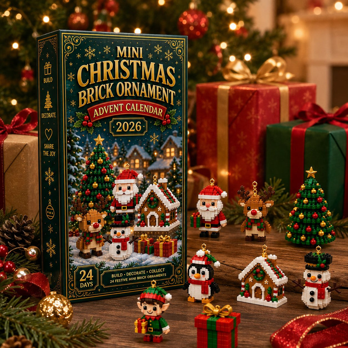 ⏳ Last day to save 50% – 🎄 24-Day Mini Christmas Ornament Advent Calendar
