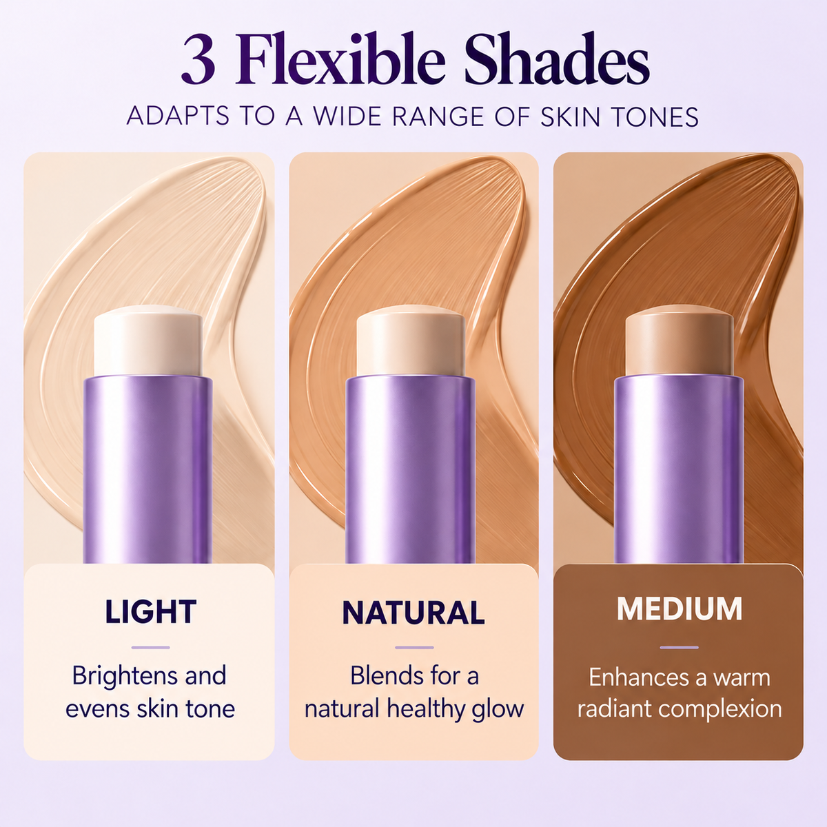 ⏳ Last day to save 63%🔥🔥🔥Color Changing Foundation Stick✨✨✨