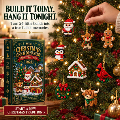 ⏳ Last day to save 50% – 🎄 24-Day Mini Christmas Ornament Advent Calendar